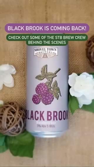 Coming 🔜 our Blackberry Sour, ✨Black Brook✨ will be BACK this Spring! Stay tuned