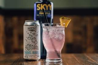 Our Shovel Bubble hard seltzer is showcased in this week’s featured drink at Bar