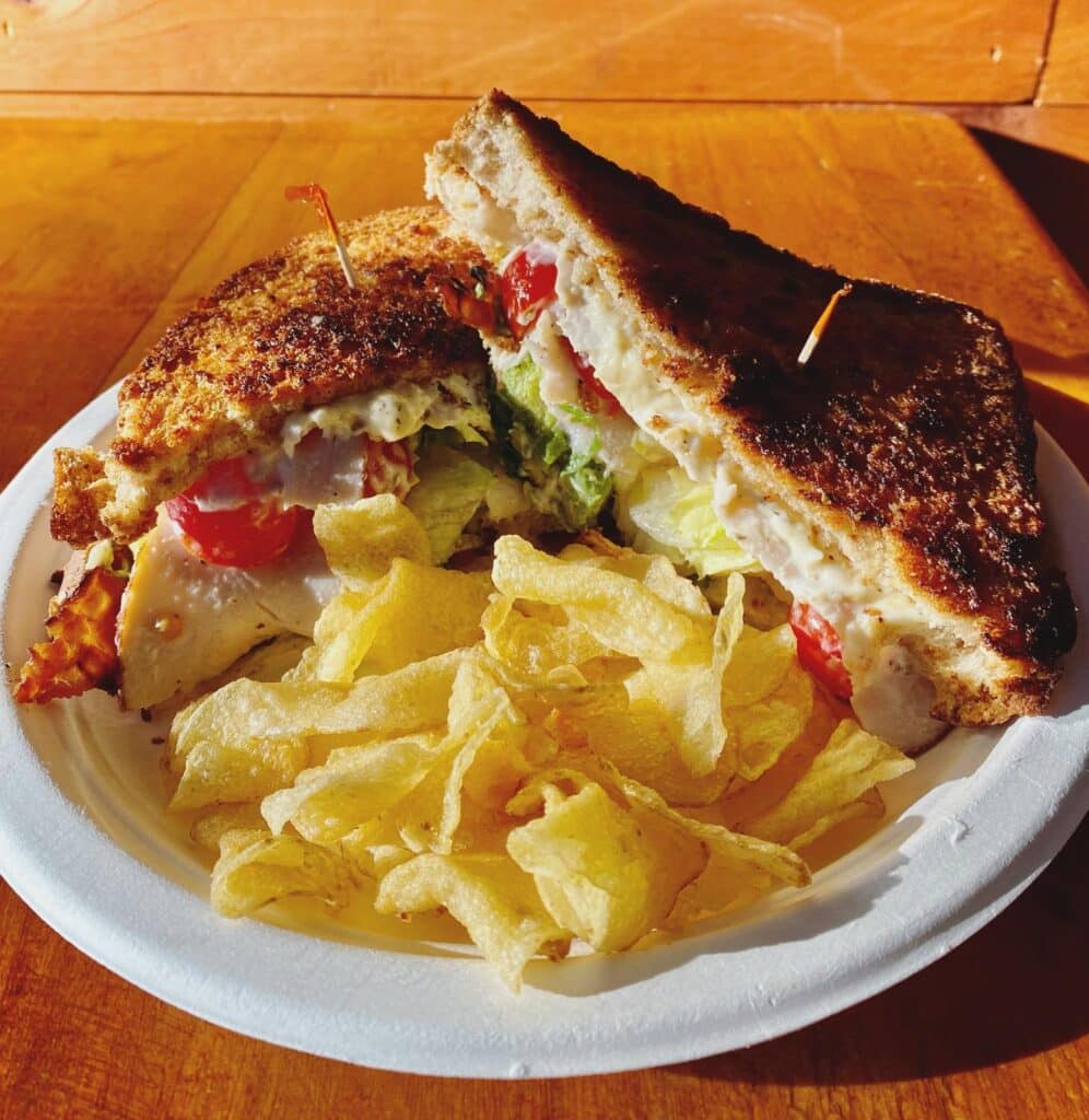 What’s for lunch? Bacon, meet avocado & garlic herb aioli – stop in this week to