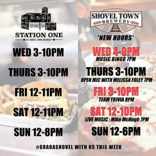 #GrabAShovel with us this week! NEW hours posted for STB. 🙌🏼 #microbrewery #mic