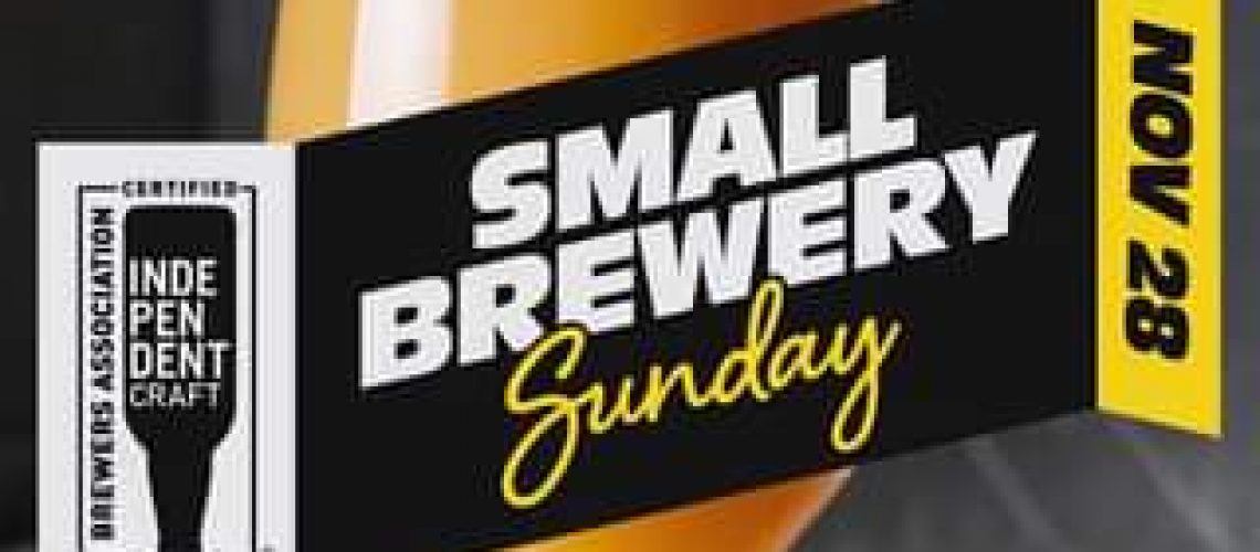 Today’s the day!! Small Brewery Sunday 🎉🍻 We look forward to celebrating our cra