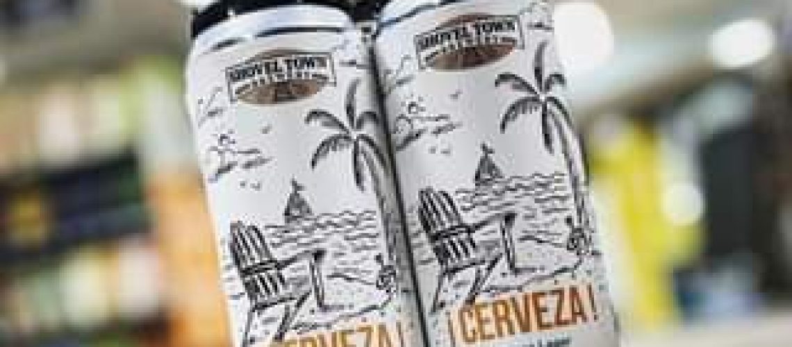 “Pop” in and grab your favorite Shovel Town cans — like ¡Cerveza! — at Pop’s Fin