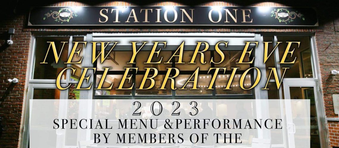 Ring in the New Year at Station One on Saturday December 31 from 7-Midnight! ✨ I