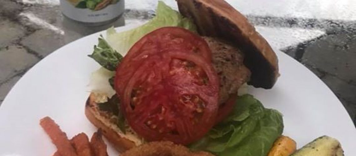first-burger-with-langwater-farm-tomatoes-of-the-season-yum.jpg First Burger with Langwater Farm tomatoes of the season! Yum!