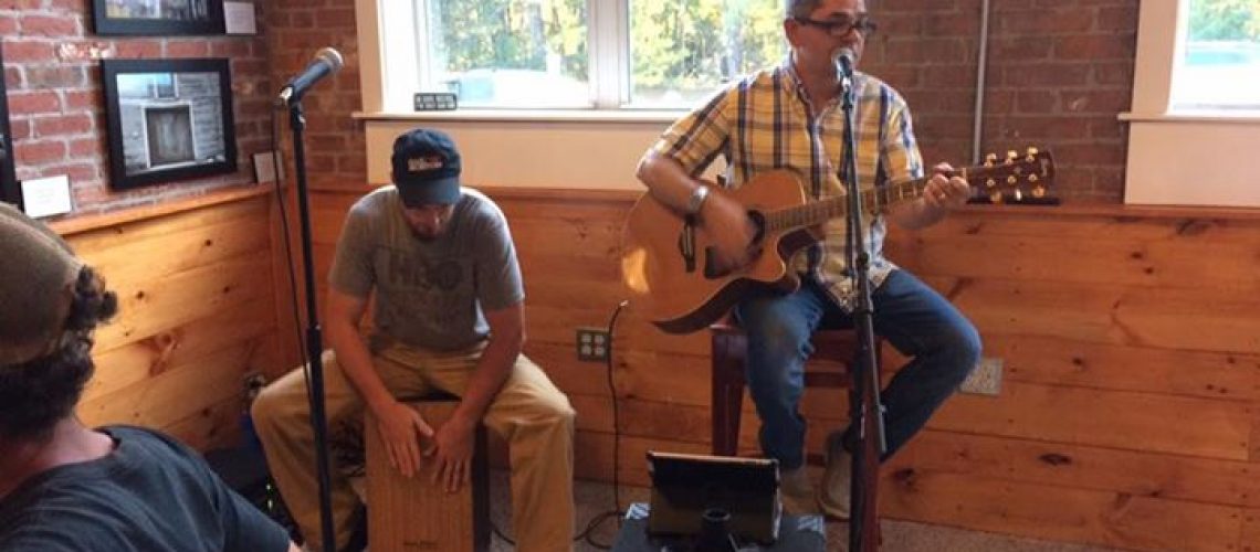 mike-and-justin-jammin-at-open-mic.-come-on-down.jpg Mike and Justin jammin at open mic. Come on down!