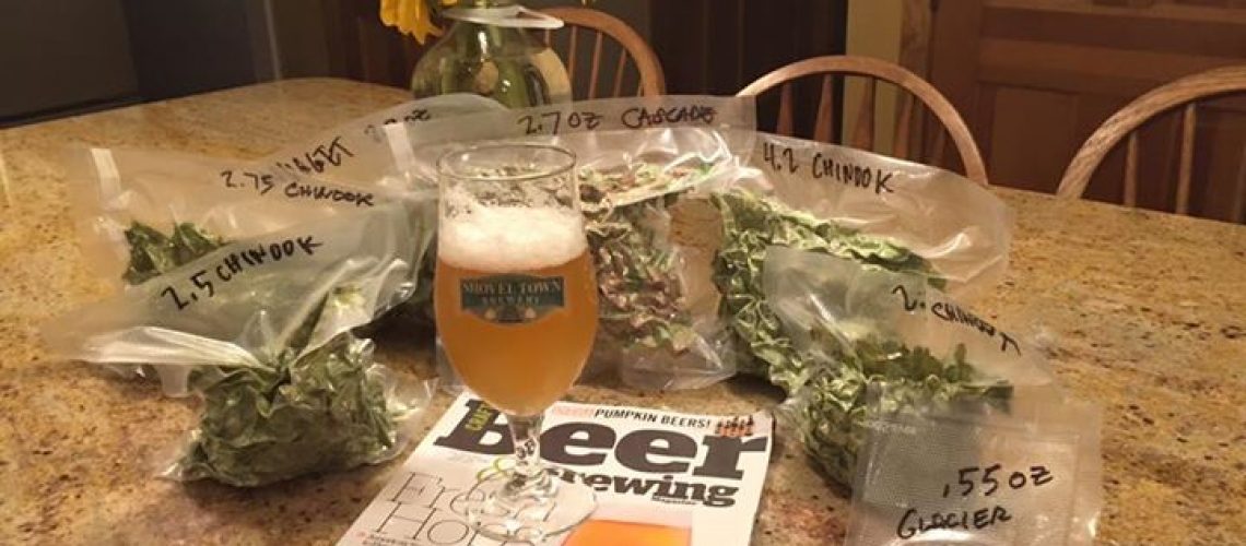packaged-up-some-of-our-hops-harvest-last-night.jpg Packaged up some of our Hops harvest last night!